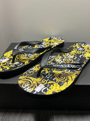 Versace Poolside Luxe Flip-Flops size 43.5 9.5