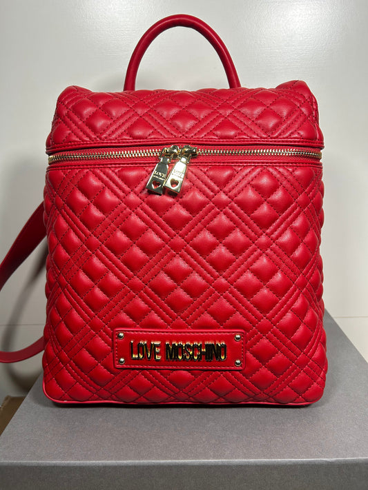 Moschino Crimson Craze Backpack