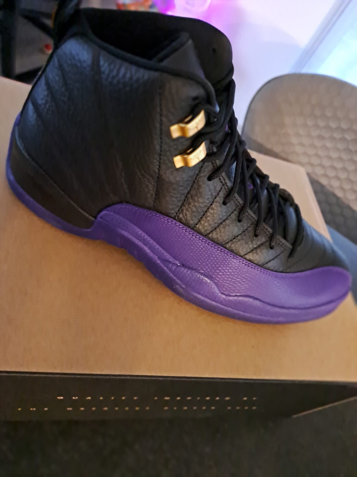 Jordan 12 Retro Field Purple size 10.5(44.5)